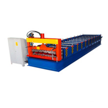 760 galvanized steel plate panel steel and iron roof / wall color steel tile roll forming machine